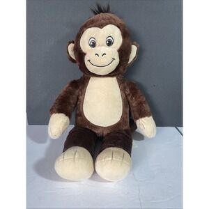 Build A Bear Plush Toy Smiley  Monkey 18" Brown 2010
